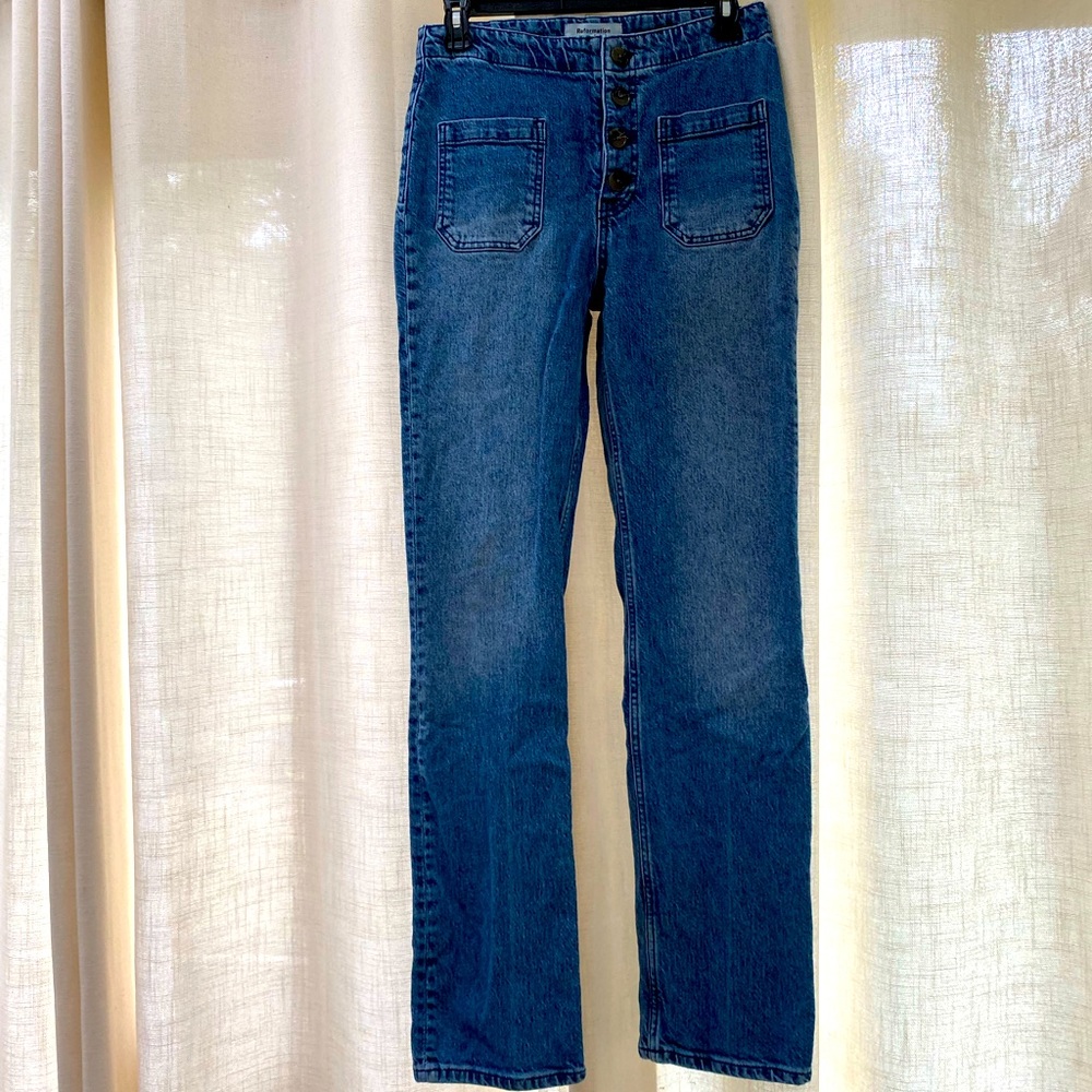 Reformation Blue High Rise Women Jeans - Picture 2 of 10